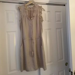 LOFT champagne dress